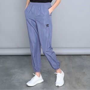 Adidas Originals Dusty Purple Track Pants Elastic Waist Ankle XS NWOT
